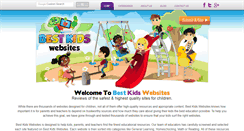 Desktop Screenshot of bestkidswebsites.com